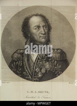 Guillaume Marie-Anne Brune (1763-1815), 1800. Stockfoto