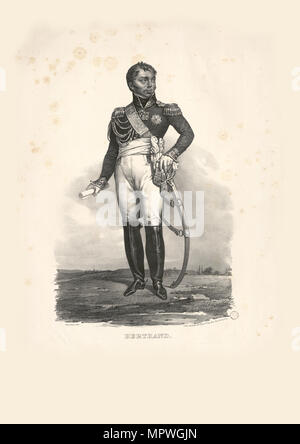 Henri Gatien, comte Bertrand (1773-1844). Stockfoto