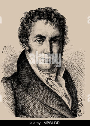 Jacques-Louis David (1748-1825), 1889. Stockfoto