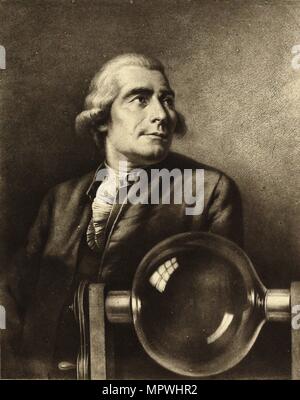 Joseph Michel Montgolfier (1740-1810). Stockfoto