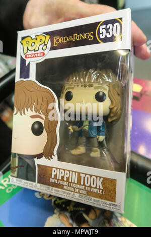 Der Herr der Ringe POP! Collectible Charakter, NYC, USA Stockfoto