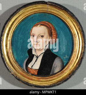 Portrait von Katharina von Bora (1499-1552), 1525. Stockfoto