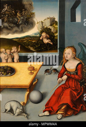 Die Melancholie, 1532. Stockfoto