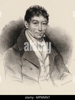 Portrait des Komponisten Louis Adam (1758-1848), 1834. Stockfoto