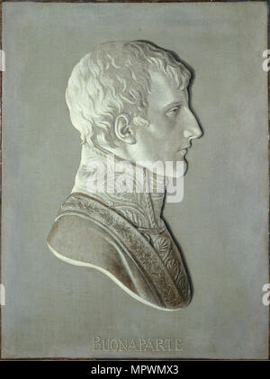 Portrait von Kaiser Napoléon Bonaparte (1769-1821) Ich als Ersten Konsul von Frankreich, 1799-1801. Stockfoto