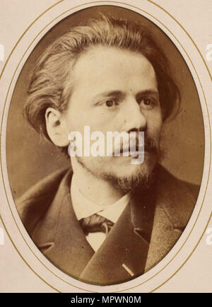 Portrait des Komponisten Jules Massenet (1842-1912). Stockfoto