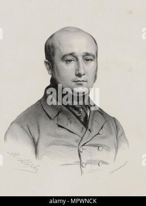 Portrait des Komponisten Frédéric Bérat (1801-1855), 1850. Stockfoto