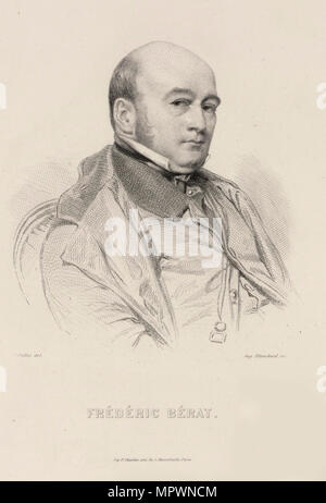 Portrait des Komponisten Frédéric Bérat (1801-1855). Stockfoto