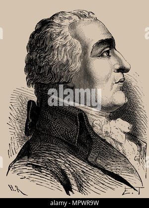 Louis Philippe Joseph d'Orléans (1747-1793), genannt "Philippe Égalité, 1889. Stockfoto