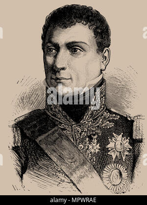 Louis-Alexandre Berthier (1753-1815), Prinz de Wagram, Fürst von Neuchâtel, 1889. Stockfoto