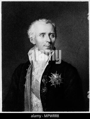 Pierre Simon Marquis de Laplace (1745-1827). Stockfoto