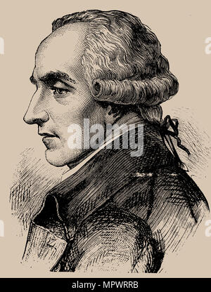 Pierre Simon Marquis de Laplace (1745-1827), 1889. Stockfoto