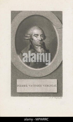 Pierre Victurnien Vergniaud (1753-1793), 1790. Stockfoto