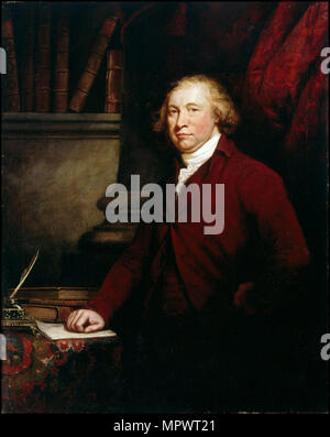 Portrait von Edmund Burke (1730-1797). Stockfoto