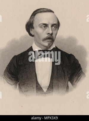 Portrait des Komponisten Hans von Bülow (1830-1894), 1880. Stockfoto