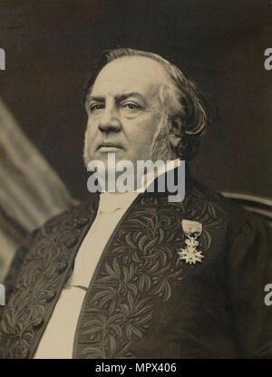 Portrait des Komponisten Antoine-Louis Clapisson (1808-1866), 1866. Stockfoto