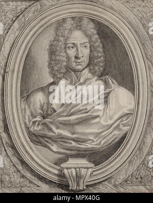 Portrait des Komponisten Arcangelo Corelli (1653-1713), 1710. Stockfoto