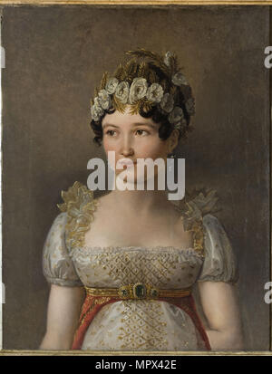 Porträt von Caroline Bonaparte (1782-1839), Princesse Française, Großherzogin von Berg und Cleve, Q Stockfoto