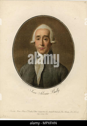 Porträt von Jean Sylvain Bailly (1736-1793), 1795. Stockfoto