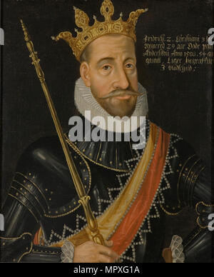 König Friedrich II. von Dänemark (1534-1588). Stockfoto