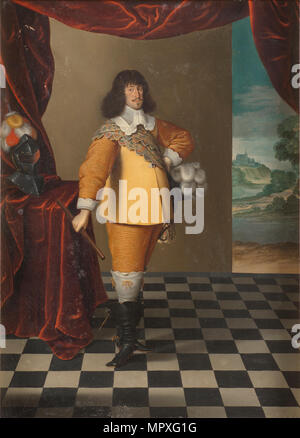 Porträt von König Friedrich III. von Dänemark und Norwegen (1609-1670). Stockfoto