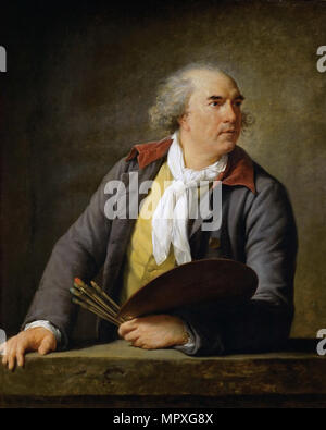 Portrait von Hubert Robert (1733-1808), 1788. Stockfoto