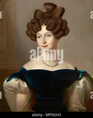 Grand Herzogin Anna Pavlovna von Russland (1795-1865), Königin der Niederlande, ca 1835. Stockfoto
