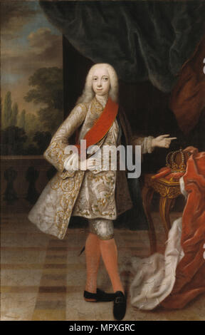 Porträt des Zaren Peter III. von Russland (1728-1762). Stockfoto