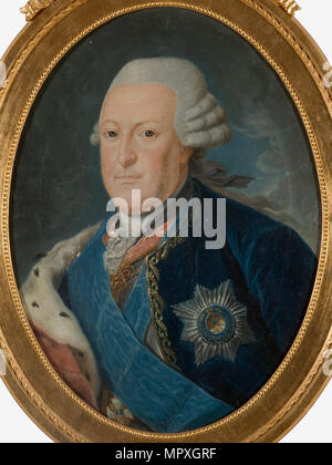 Portrait von Peter von Biron (1724-1800), Herzog von Kurland und Semigallia, zweite Hälfte des 18 ce Stockfoto
