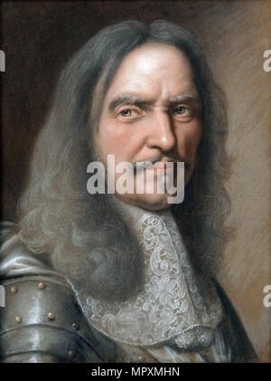 Marschall Henri de La Tour d'Auvergne, Vicomte de Turenne (1611-1675), 1660. Stockfoto