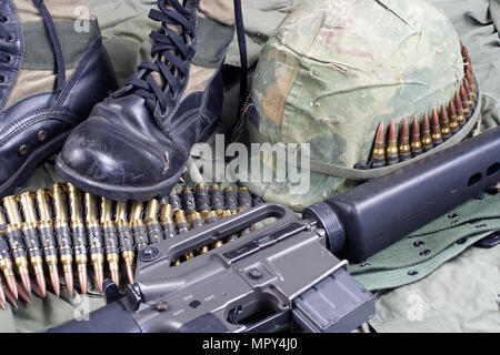 US-Armee in Vietnam - Vietnam Krieg Konzept Stockfoto