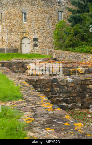 Fort William Henry, Kolonialpemaquid State Historic Site, Maine Stockfoto