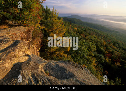 Künstler Rock, Catskill Park, New York Stockfoto