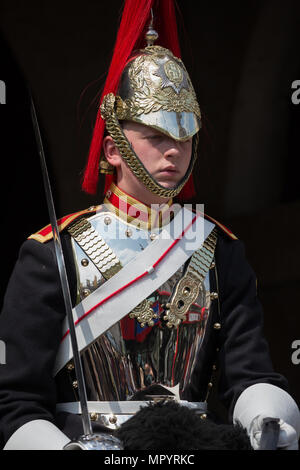 Household Cavalry in Horse Guards Parade Stockfoto