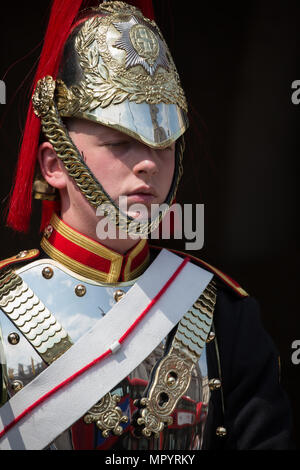 Household Cavalry in Horse Guards Parade Stockfoto