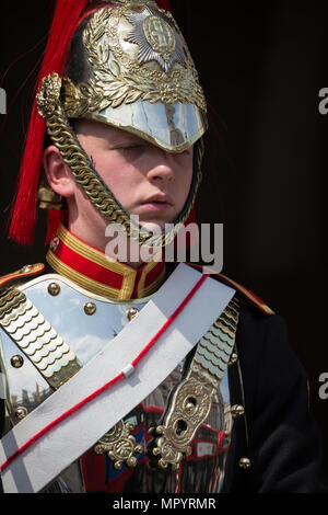 Household Cavalry in Horse Guards Parade Stockfoto