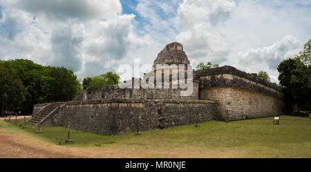 El Caracol oder Observatorium - Chichen Itzá Stockfoto