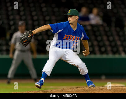 23. Mai 2018: Houston Baptist Krug Matthew McCollough (18) Während der Süden Konferenz Meisterschaften 2018. Spiel 4 Houston Baptist University vs Central Arkansas an der Konstellation Feld Sugar Land, Texas. Houston Baptist gewann in sieben Innings 14 - 4. Stockfoto