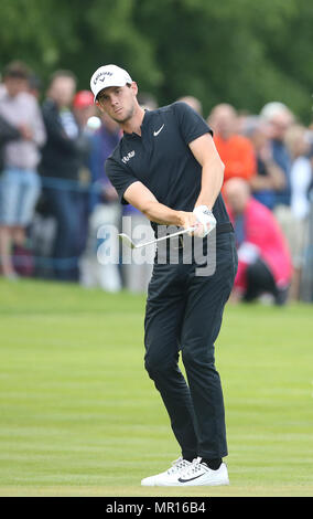 Wentworth Golf Club, Surrey, Großbritannien. 25. Mai 2018. Thomas Pieters von Belgien während der Tag 2 der BMW PGA Championship in Wentworth Golf Club am 25. Mai 2018 in Surrey, England. Redaktion verwenden Sie nur Credit: Paul Terry Foto/Alamy leben Nachrichten Stockfoto