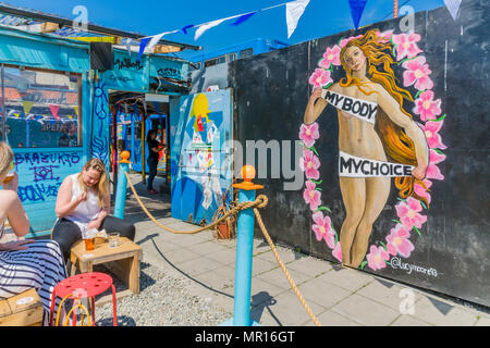 Dublin, Irland. 25. Mai 2018. Irische Abtreibung Volksabstimmung 2018. Irland stimmen die 8. Änderung der irischen Verfassung aufzuheben. Credit: Butler Fotografische/Alamy leben Nachrichten Stockfoto