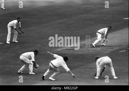 Yorkshire v Somerset 1969 Stockfoto