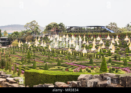 Nong Nuch Garten. Provinz Chonburi Thailand Stockfoto