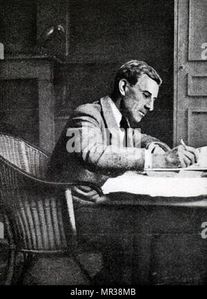 Fotografische Porträt von Maurice Ravel (1875-1937), französischer Komponist, Pianist und Dirigent. Vom 20. Jahrhundert Stockfoto