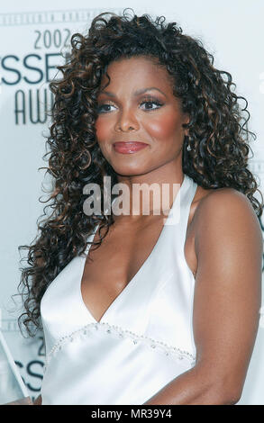 Janet Jackson erhielt eine Auszeichnung für "Reader's Choice/Enternainer des Jahres backstage in der 15. Jahrestag Essenz Auszeichnungen bei den Universal Amphitheater in Los Angeles. Mai 31, 2002.31 JacksonJanet 16 Red Carpet Event, Vertikal, USA, Filmindustrie, Prominente, Fotografie, Bestof, Kunst, Kultur und Unterhaltung, Topix Prominente Fashion/Vertikal, Besten, Event in Hollywood Leben - Kalifornien, Roter Teppich und backstage, USA, Film, Stars, Film Stars, TV Stars, Musik, Promis, Fotografie, Bestof, Kunst, Kultur und Unterhaltung, Topix, headshot, Verti Stockfoto