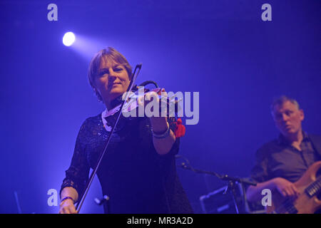 Shooglenifty sind eine Schottische, Edinburgh-basierten 6-stück Celtic fusion Band, die international Touren. Stockfoto