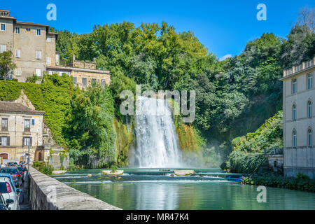 Isola del Liri, kleine Stadt in der Provinz Frosinone in der italienischen Region Latium. Stockfoto