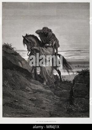 Kupferstich von Gustave Dore (1832-1883) Stockfoto