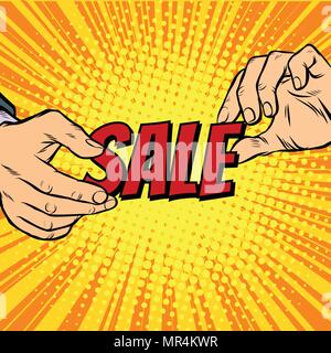 Verkauf rabatt Saison Stock Vektor