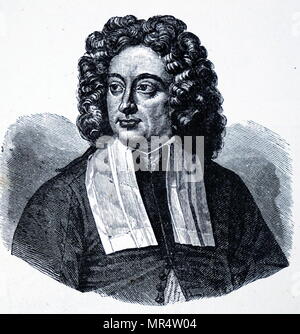 Portrait von Arcangelo Corelli (1653-1713), italienischer Violinist und Komponist des Barock. Vom 18. Jahrhundert Stockfoto