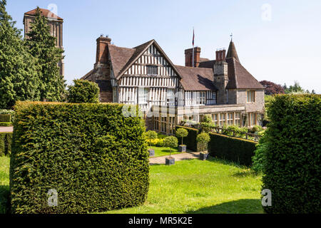 Wenig Malvern Hof aus dem 15. Jahrhundert Priors Halle in Little Malvern, Worcestershire DE Stockfoto